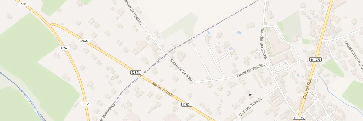 Plan du 30 Rte de Vassieu à Montalieu-Vercieu