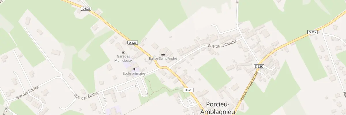 Plan du 17 Rue de la Conche à Porcieu-Amblagnieu