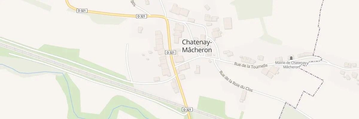 Plan du 10 Rue du Four à Chatenay-Mâcheron