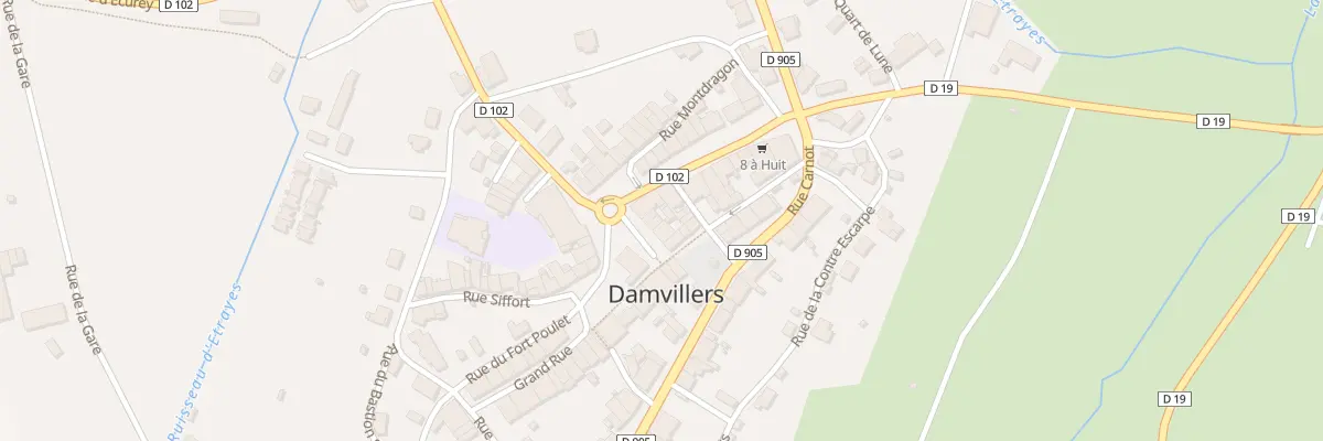 Plan du 3 Pl de la Déesse à Damvillers