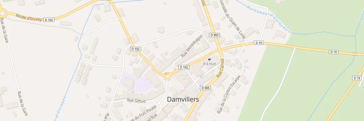 Plan du 5 Rue Bastien Lepage à Damvillers