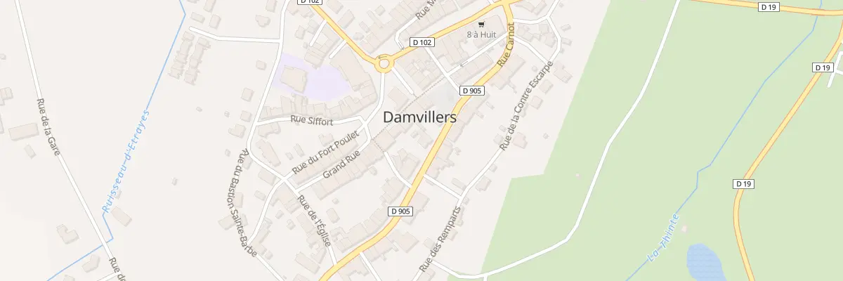 Plan du 21 Rue Carnot à Damvillers
