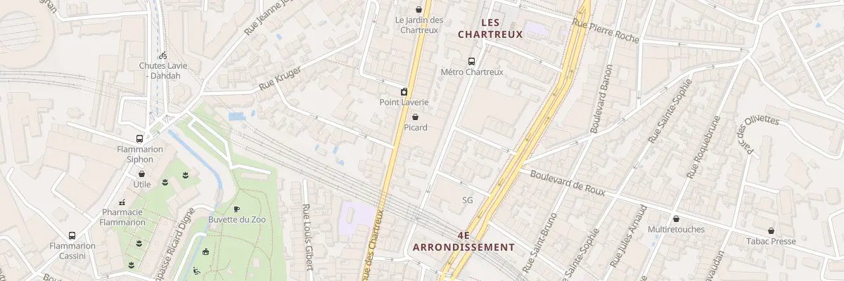 Plan du 146 Av des Chartreux à Marseille 4e Arrondissement