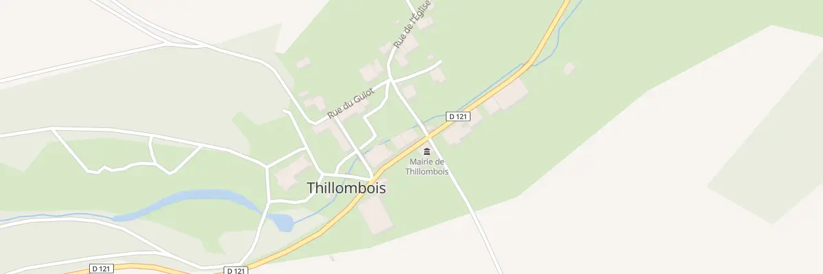 Plan du 5 Gr Grande Rue à Thillombois