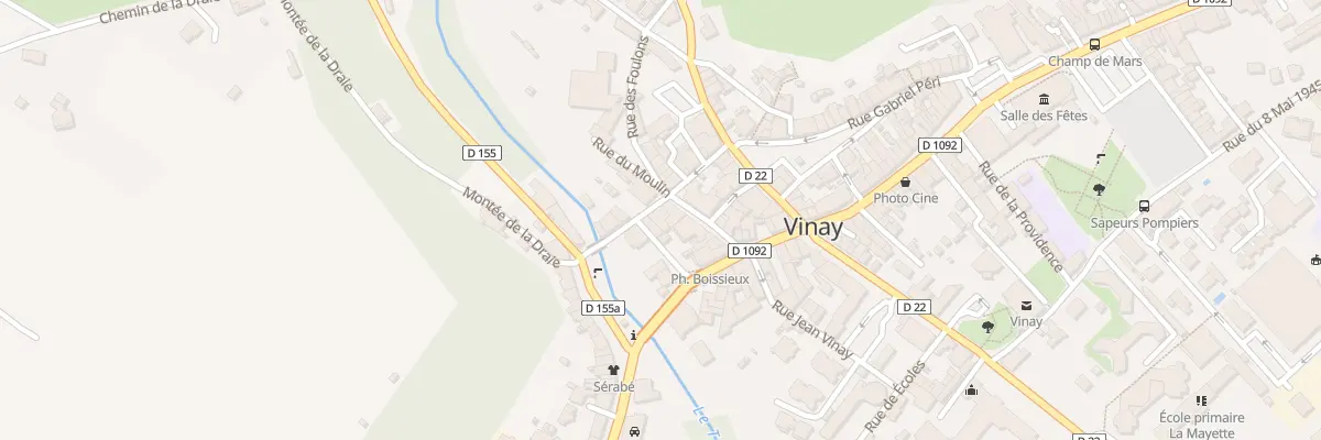 Plan du 1A Rue du Vieux Pont à Vinay
