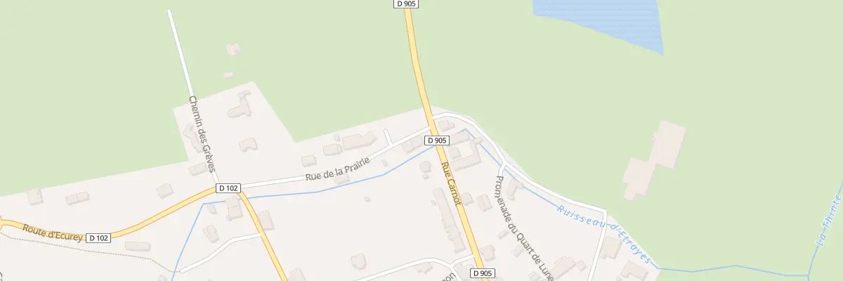 Plan du 1 Rue de la Prairie à Damvillers