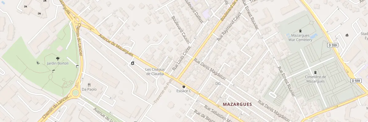 Plan du 72 Bd de la Concorde à Marseille 9e Arrondissement