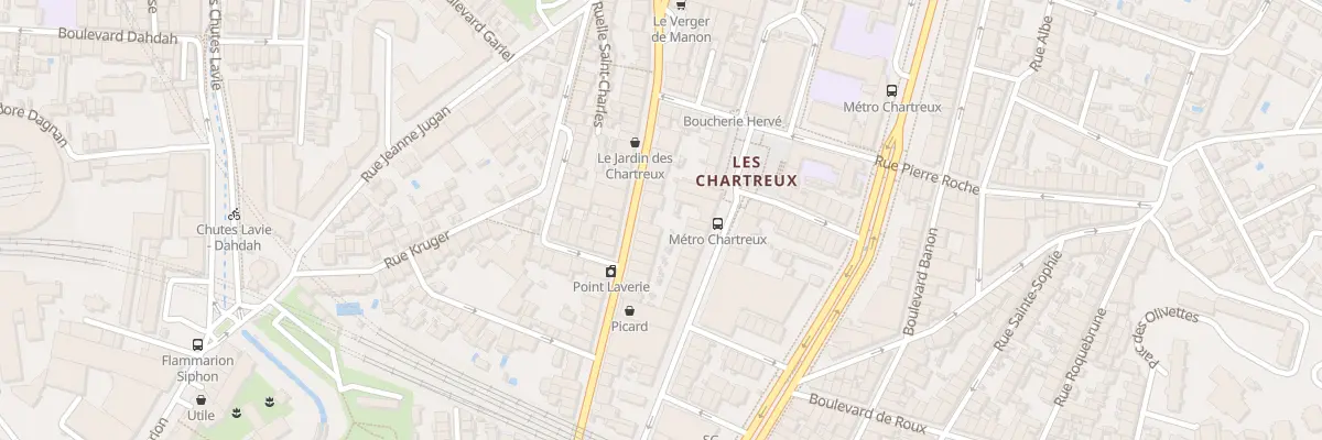 Plan du 168 Av des Chartreux à Marseille 4e Arrondissement