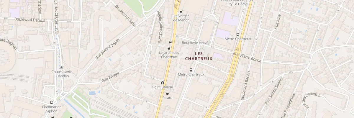 Plan du 174 Av des Chartreux à Marseille 4e Arrondissement