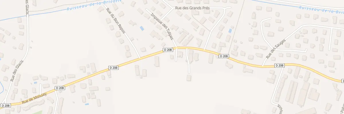 Plan du 19 Rue de Moissey à Auxonne