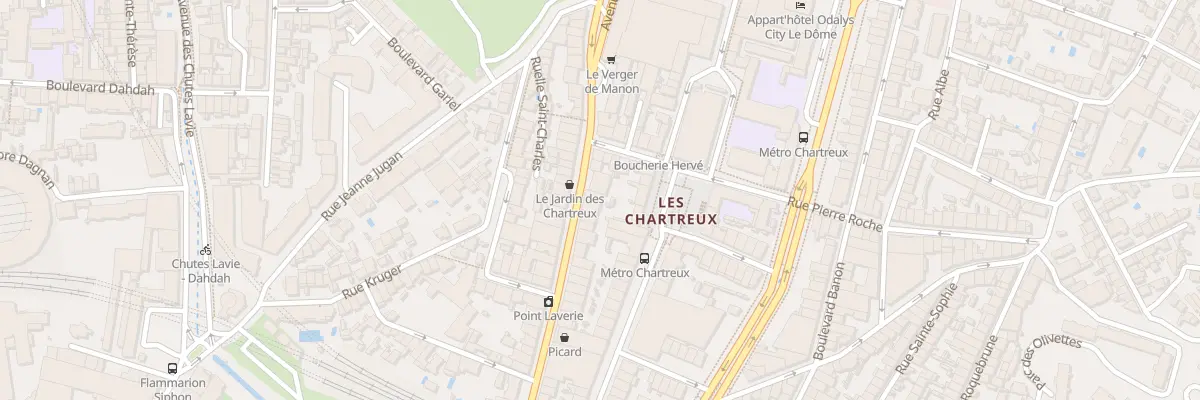 Plan du 178 Av des Chartreux à Marseille 4e Arrondissement