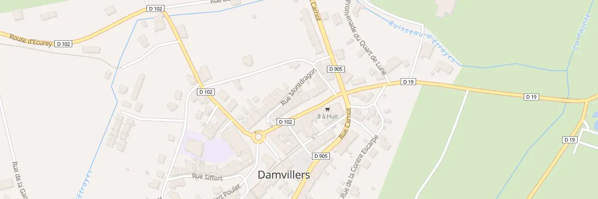 Plan du 13 Rue Bastien Lepage à Damvillers