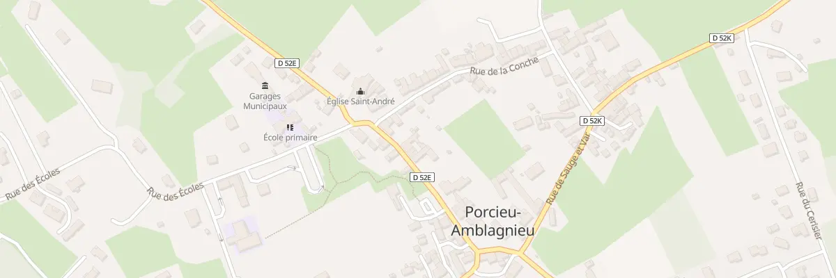 Plan du 192 Rue de la Mairie à Porcieu-Amblagnieu