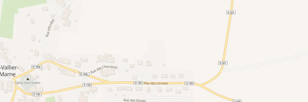 Plan du 31 Rue des Charrieres à Saint-Vallier-sur-Marne