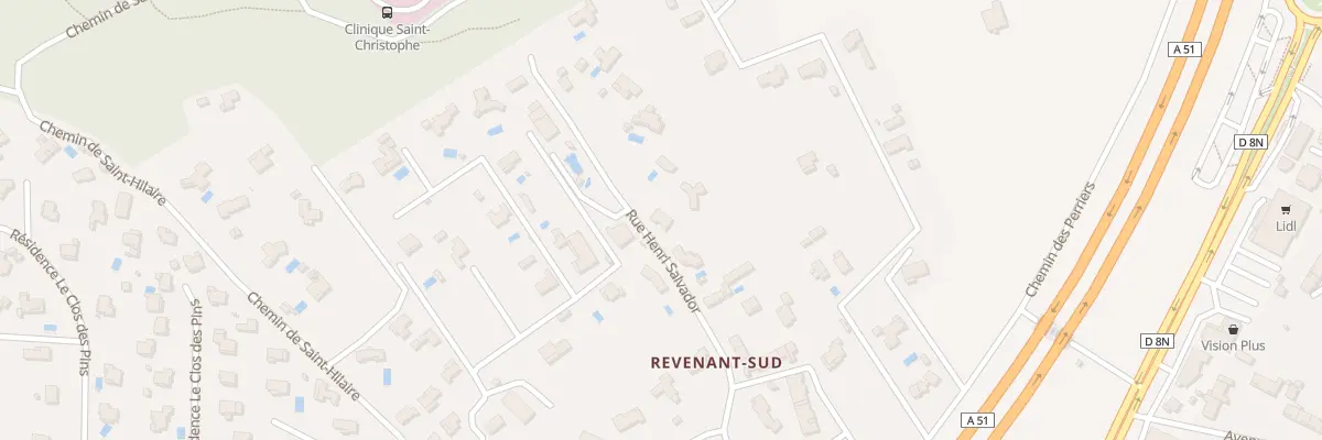 Plan du 320B Rue Henri Salvador à Bouc-Bel-Air