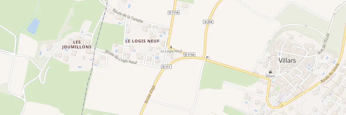Plan du 5077 Le Logis Neuf à Villars