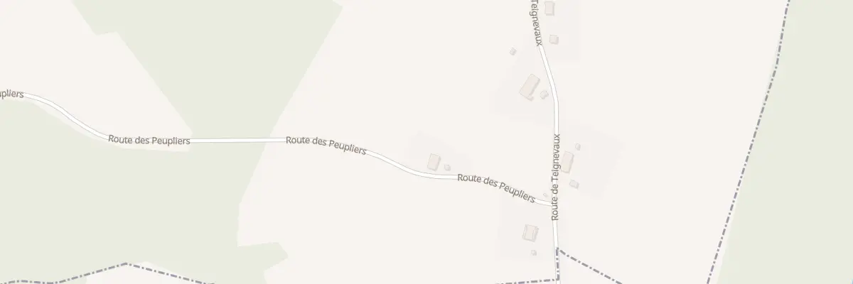 Plan du 3 Rte des Peupliers aux Hays
