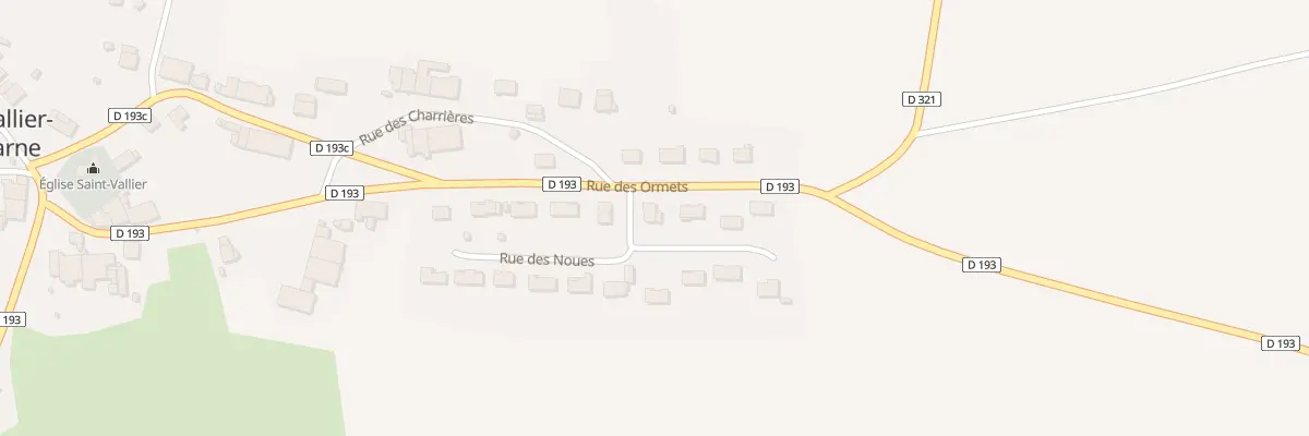 Plan du 16 Rue des Ormets à Saint-Vallier-sur-Marne