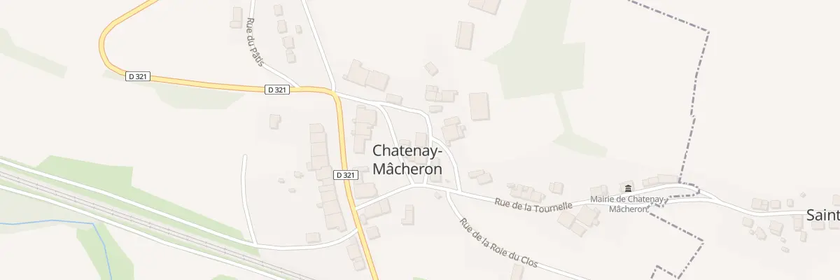 Plan du 3 Rue de la Loge à Chatenay-Mâcheron