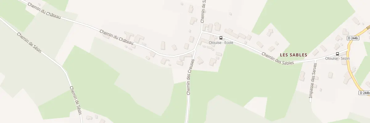 Plan du 473 Che du Chateau à Sermérieu