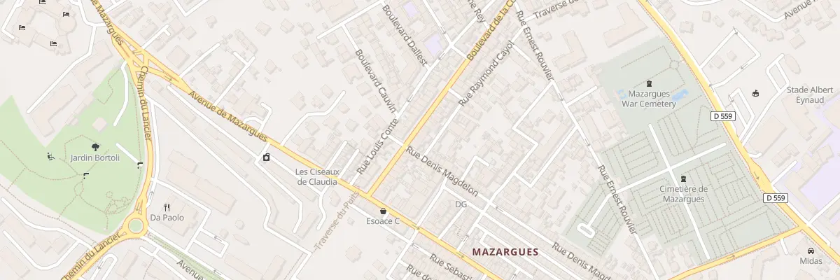 Plan du 73 Bd de la Concorde à Marseille 9e Arrondissement