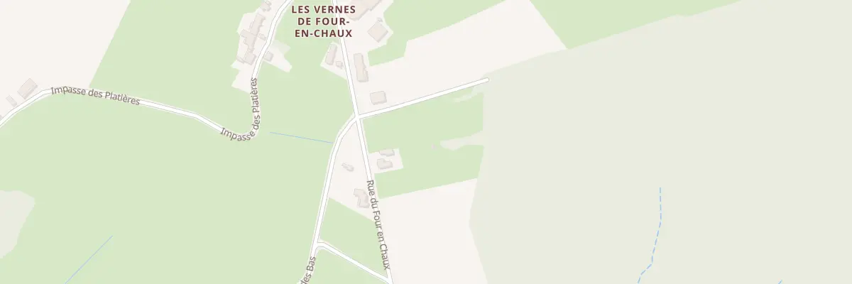 Plan du 15 Rue de Four-en-chaux à Mouthier-en-Bresse