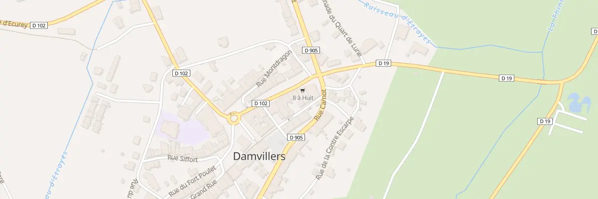 Plan du 12 Rue Bastien Lepage à Damvillers