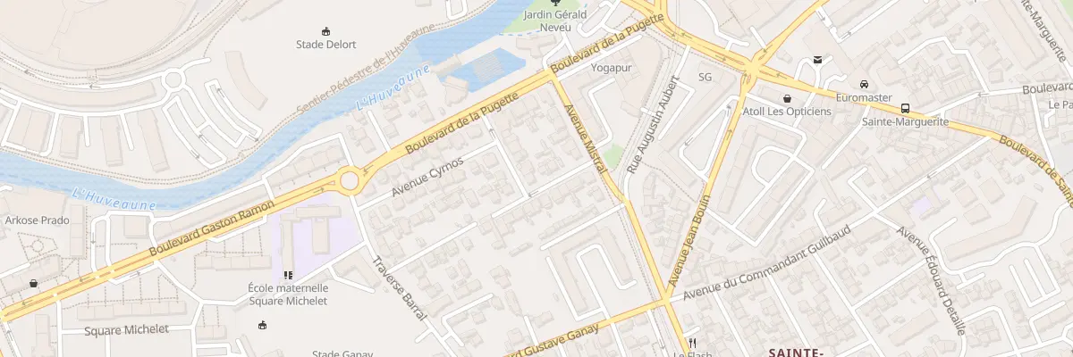 Plan du 17 Av General Andre à Marseille 9e Arrondissement