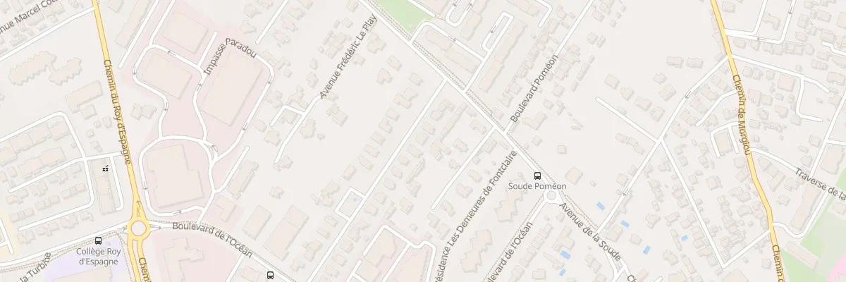 Plan du 40 Che de la Soude à Marseille 9e Arrondissement