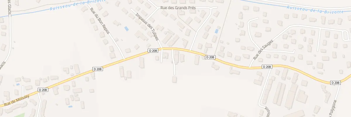 Plan du 23B Rue de Moissey à Auxonne