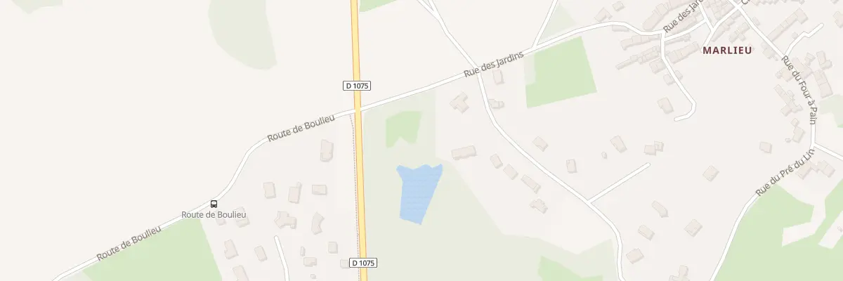Plan du 375 Rue des Jardins à Bouvesse-Quirieu
