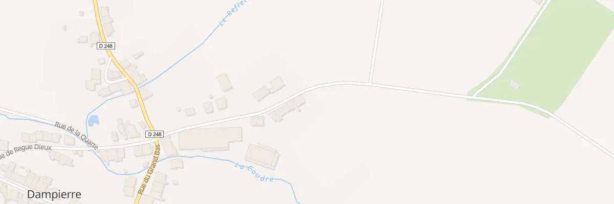 Plan du 12 Rue des Malets à Dampierre