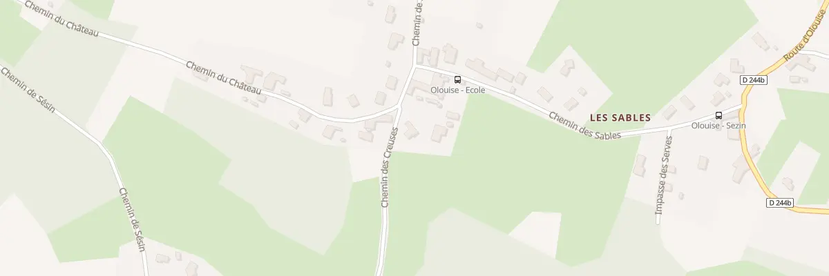 Plan du 470 Che du Chateau à Sermérieu