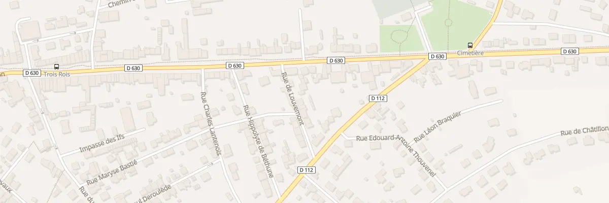 Plan du 12 Rue de Louvemont à Verdun