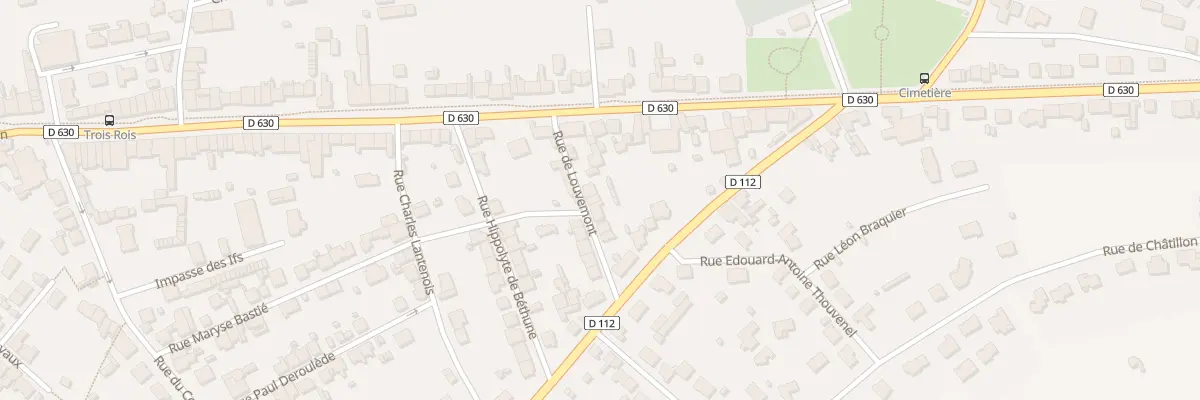 Plan du 10 Rue de Louvemont à Verdun