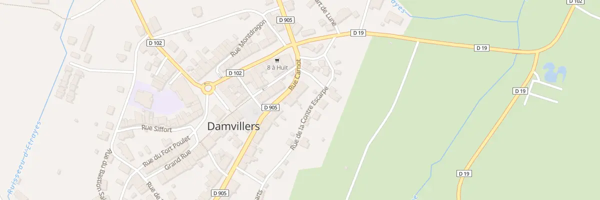 Plan du 34 Rue Carnot à Damvillers