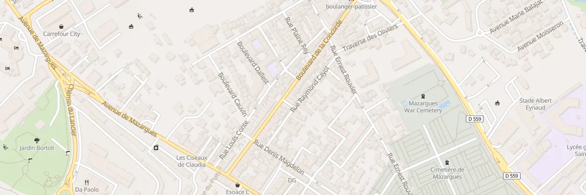 Plan du 49 Bd de la Concorde à Marseille 9e Arrondissement