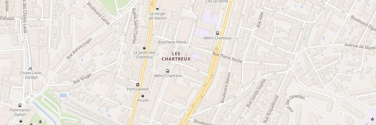 Plan du 4 Pl Edmond Audran à Marseille 4e Arrondissement