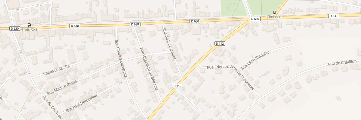 Plan du 4 Rue de Louvemont à Verdun