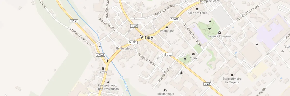 Plan du 4 Rue Jean Vinay à Vinay