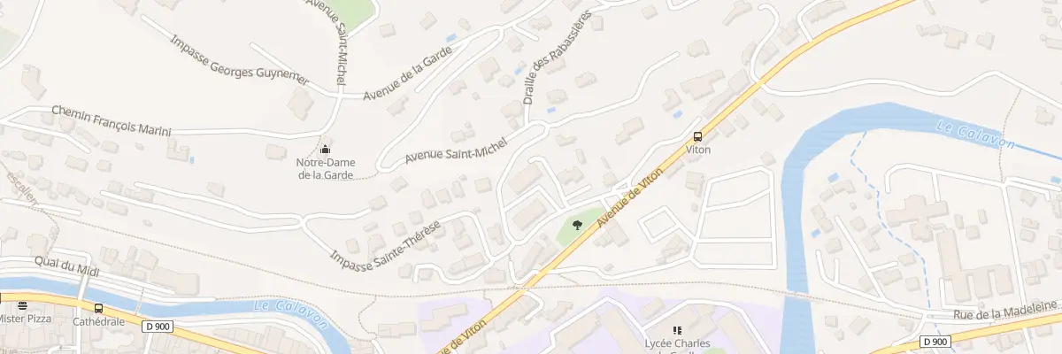 Plan du 9028 Av de Viton à Apt