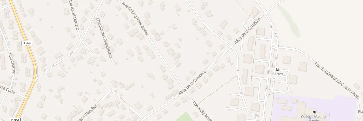 Plan du 25 Rue de l’Aspirant Buffet à Verdun