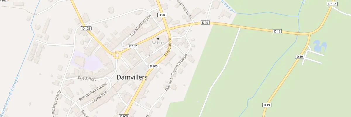 Plan du 36 Rue Carnot à Damvillers