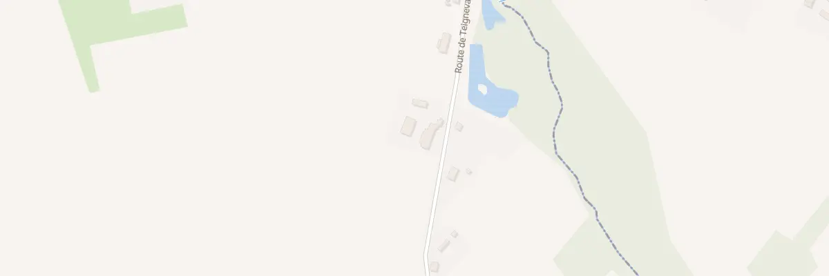 Plan du 8 Rte de Teignevaux aux Hays