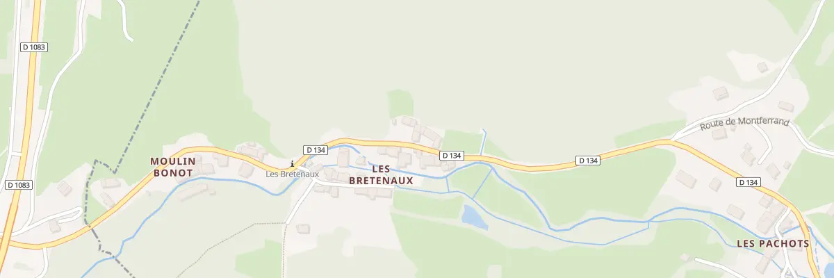 Plan du 298 Rte du Moulin Bonnot à Gizia