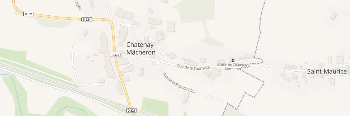 Plan du 2 Pl de la Fontaine à Chatenay-Mâcheron