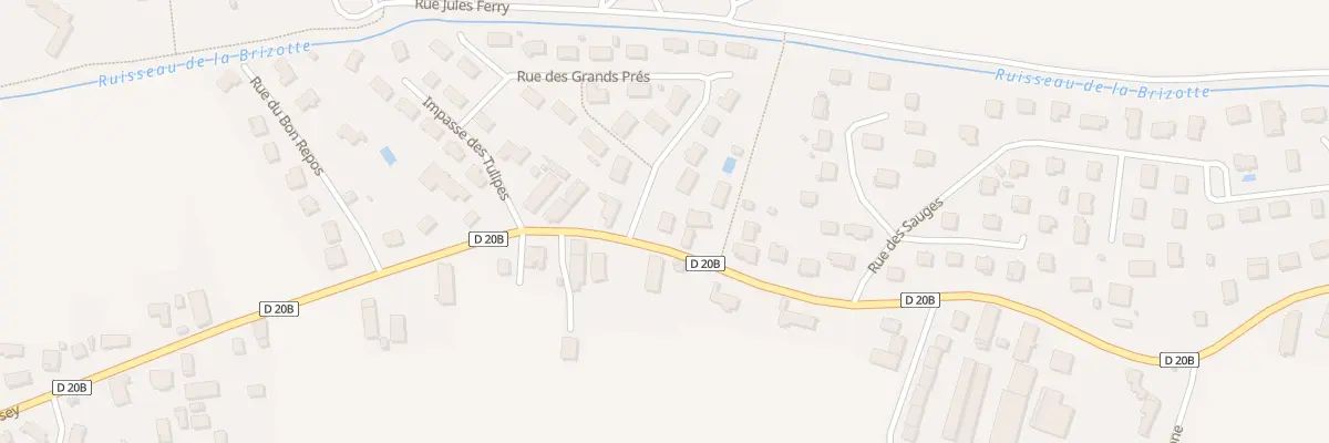 Plan du 22B Rue de Moissey à Auxonne