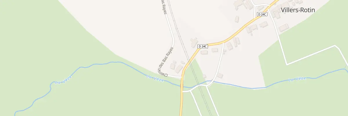 Plan du 1 Chem des Bas Rayes à Villers-Rotin