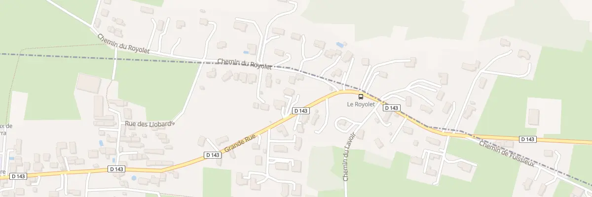 Plan du 79 Chem du Royolet à Montcarra