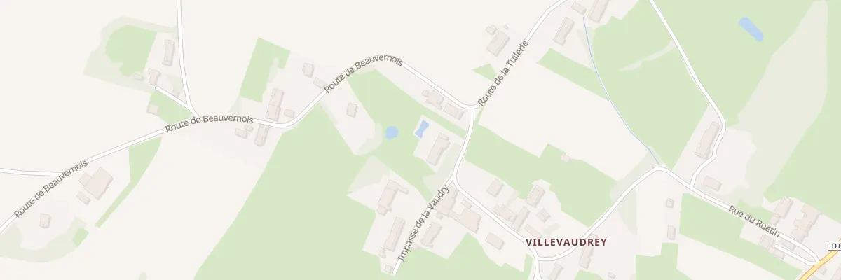 Plan du 1216 Rte de la Tuilerie à Savigny-en-Revermont